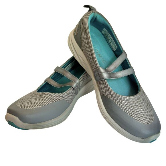 Vionic Women's Agile Opal Gray Walking Slip On Arch Orthotic Shoes Sz 7.5 - Picture 2 of 8